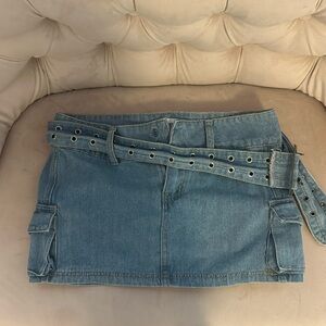 Princess Polly denim skirt